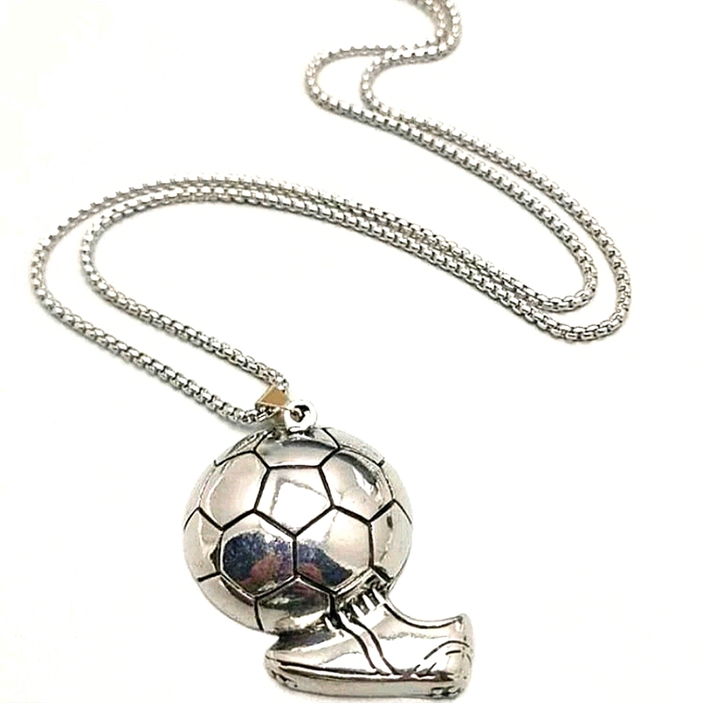 Football Pendant Necklace For Men